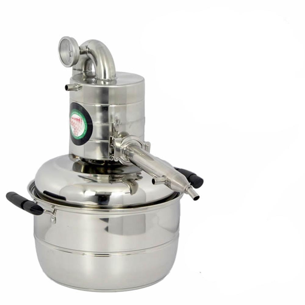 15L Water Alcohol Distiller Home Brew Kit Still Wine Making Essential Oil Boiler