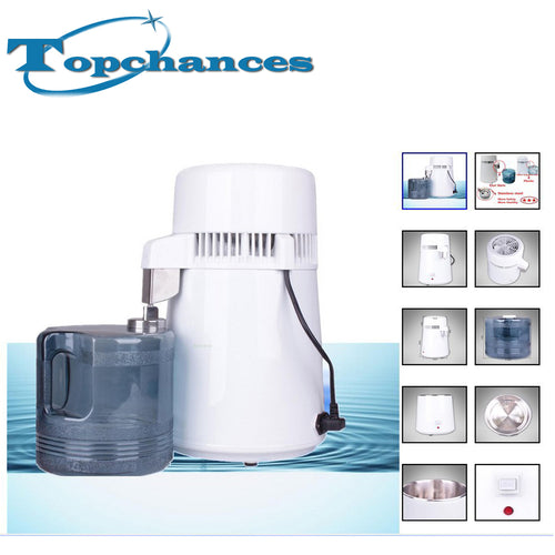 2017 Distilled water machine with Stainless steel blind cover/Portable water distiller CE certificate Fast Shipping