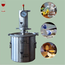 12L/20L Distiller Bar Household facilities wine limbeck distilled water baijiu large capacity vodka maker brew alcohol whisky