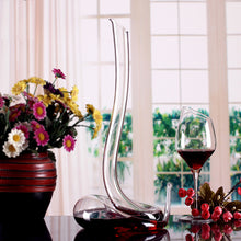 Zorasun 1800ml healthy unleaded crystal glass wine decanter bar sets alcohol distiller water bottle gift kitchen dining